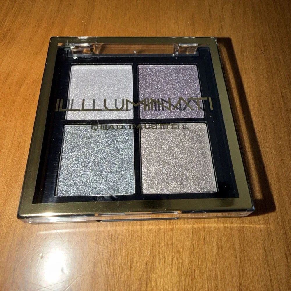 NEW ILLUMINATI Skull And Bones Quad Palette Eyeshadow